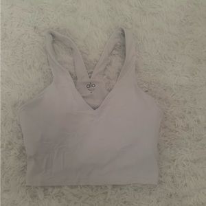 size Medium white ALO yoga tank